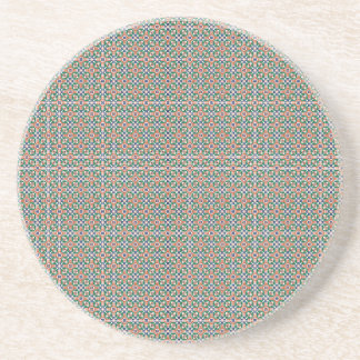 Posavasos Moroccan Zellige Pattern Geometric Coaster