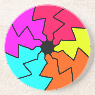 Posavasos Mortal temática colorida
