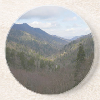 Posavasos Morton con vistas a las montañas de los Grandes Ah