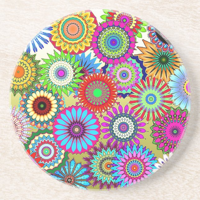 Posavasos Mosaic PinWheel (Frente)