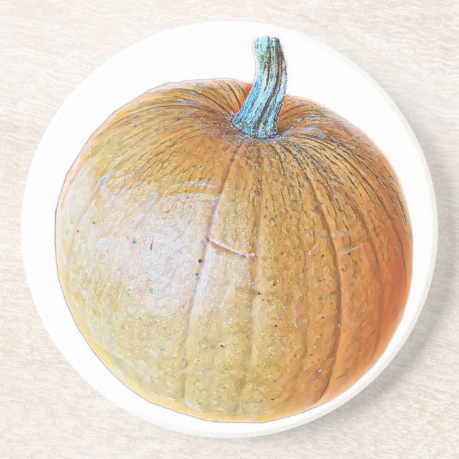 Posavasos Mosaico de calabaza (Frente)