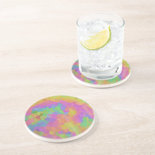 Posavasos Mosaico de mancha de aceite