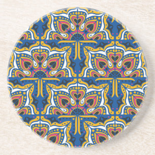 Posavasos Mosaico Indio Talavera: Cerámica sin Marea.