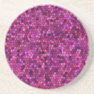 Posavasos Mosaico Rosa Púrpura 