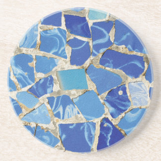 Posavasos Mosaicos de Gaudí con toque de aceite