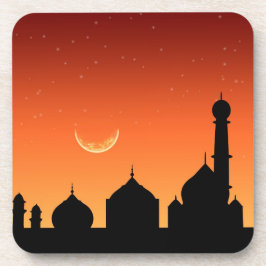 Posavasos Mosque Silhouette Evening Sky