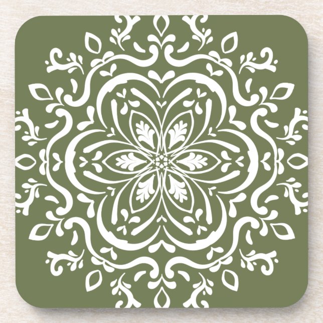 Posavasos Moss Mandala (Frente)