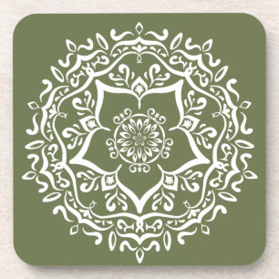 Posavasos Moss Mandala