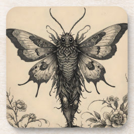 Posavasos moth man sepia leyenda myth pa