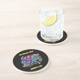 Posavasos  Mother & Son Graffiti Coaster