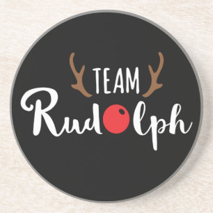 Posavasos Motif Navidades de Team Rudolph
