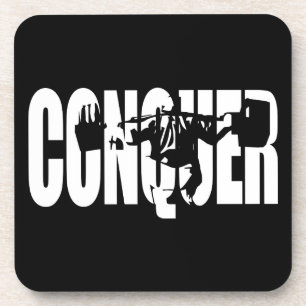 Posavasos Motivación de construcción de cuerpos - CONQUISTAR