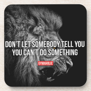 Posavasos Motivación de Fitness y Bodybuilding