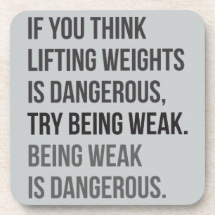 Posavasos Motivación de Fitness y Bodybuilding