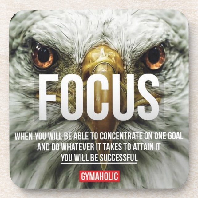 Posavasos Motivación de Fitness y Bodybuilding (Frente)