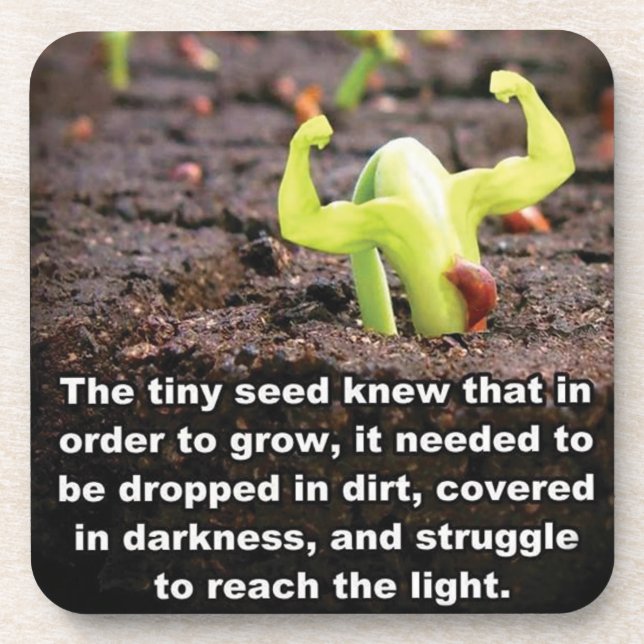 Posavasos Motivación de Fitness y Bodybuilding (Frente)