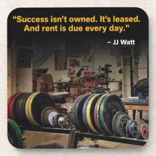 Posavasos Motivación de Fitness y Bodybuilding
