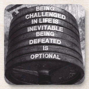 Posavasos Motivación de Fitness y Bodybuilding