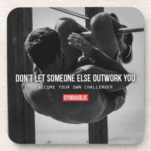 Posavasos Motivación de Fitness y Bodybuilding