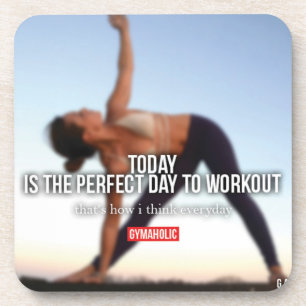 Posavasos Motivación de Fitness y Bodybuilding