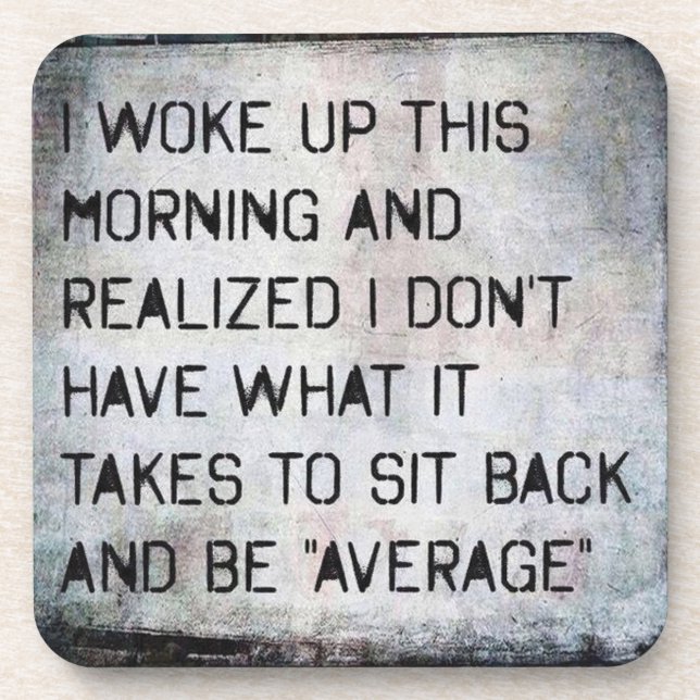 Posavasos Motivación de Fitness y Bodybuilding (Frente)