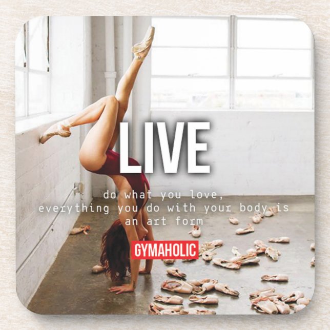 Posavasos Motivación de Fitness y Bodybuilding