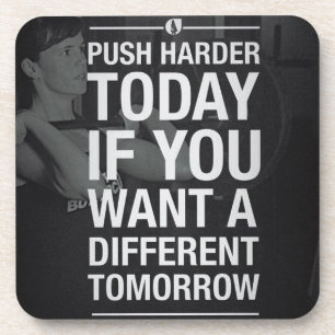 Posavasos Motivación de Fitness y Bodybuilding