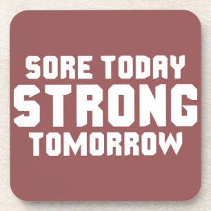 Posavasos Motivación de Fitness y Bodybuilding