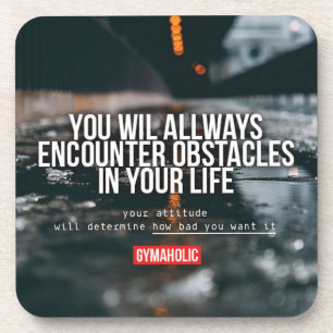 Posavasos Motivación de Fitness y Bodybuilding