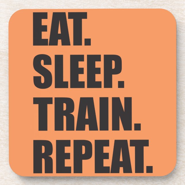 Posavasos Motivación de gimnasio (Frente)