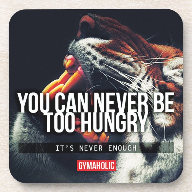 Posavasos Motivación de gimnasio (Frente)