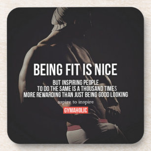 Posavasos Motivación de la aptitud y del Bodybuilding