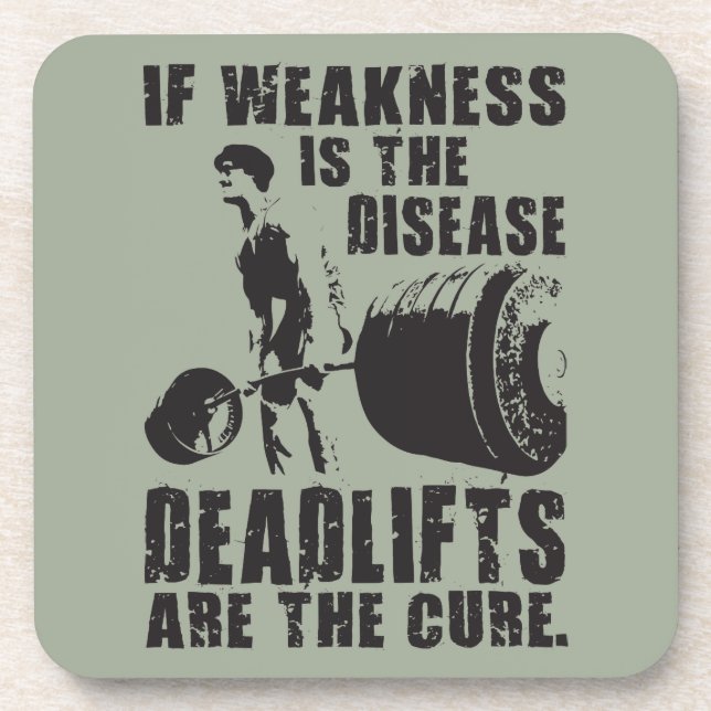 Posavasos Motivación del entrenamiento - La Remisión Es La C (Frente)