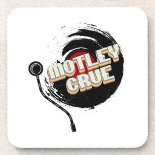 Posavasos Mötley Crüe Vinyl Vintage estético
