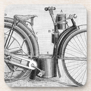 Posavasos Motocicleta del mijo, 1895