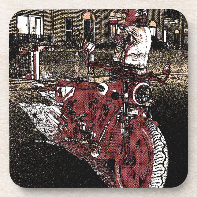 Posavasos Motocicleta India  (Frente)