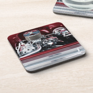 Posavasos Motor de automóvil clásico
