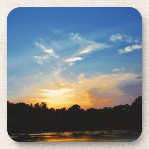 Posavasos Mountain Lake Sunset