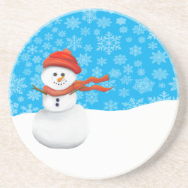 Posavasos Mr Snowman