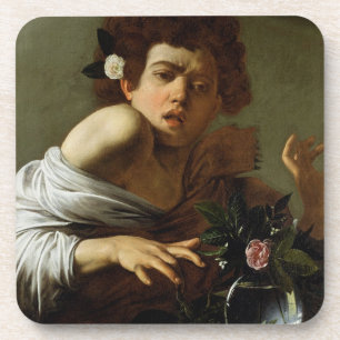 Posavasos Muchacho mordido por un lagarto, c.1595-1600