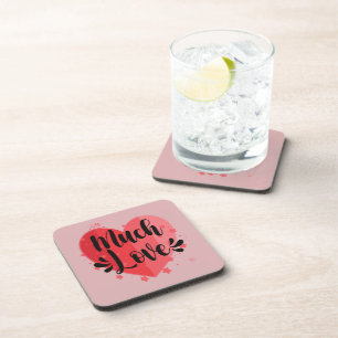 Posavasos Mucho amor, gran corazón