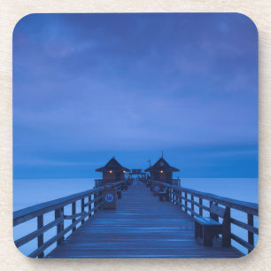 Posavasos Muelle de Nápoles, amanecer