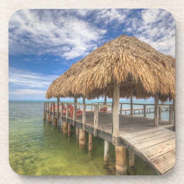 Posavasos Muelle del Caribe (Frente)