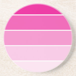 Posavasos Muestras de pintura rosa brillante