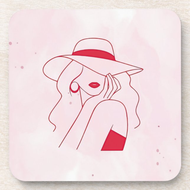 Posavasos Mujer (Frente)