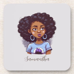 Posavasos Mujer africana elegante