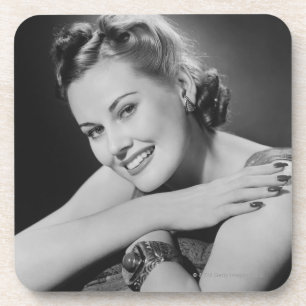 Posavasos Mujer atractiva