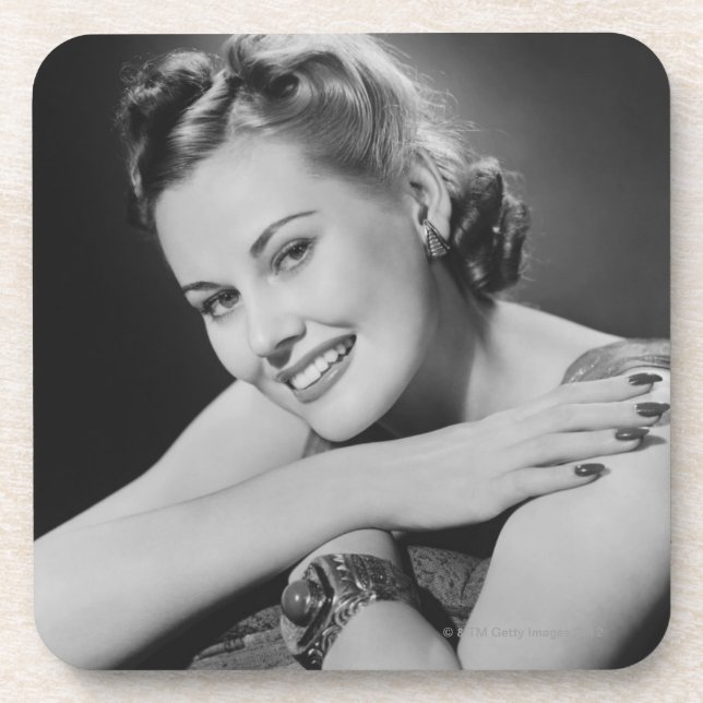 Posavasos Mujer atractiva (Frente)