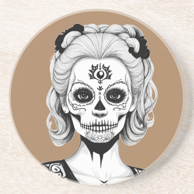 POSAVASOS MUJER DE SKULLHEAD (Frente)