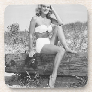 Posavasos Mujer en bikini
